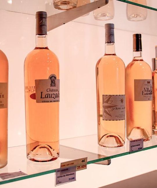 Vin Rosé - Bouteille et magnum