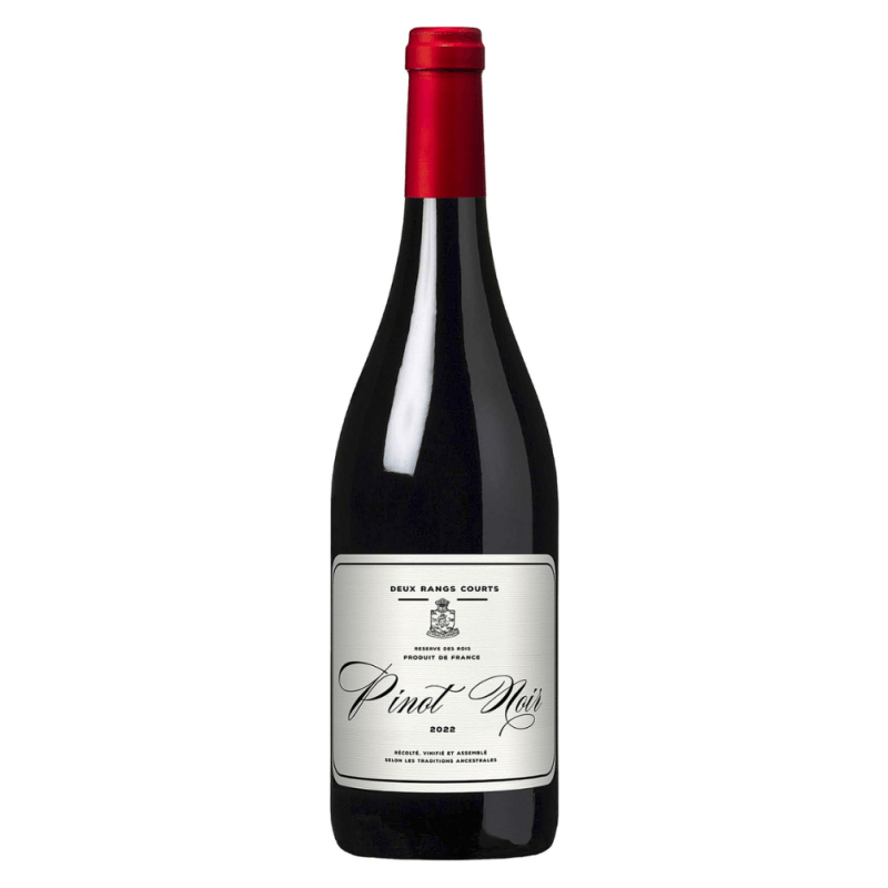 Deux rangs court Pinot noir Vin de France 75 cl