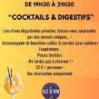 Soirée dégustation ” Cocktails & digestifs”