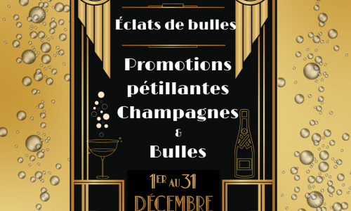 Éclats de Bulles ! Promotions