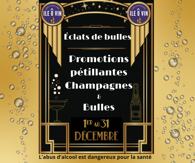 Éclats de Bulles ! Promotions