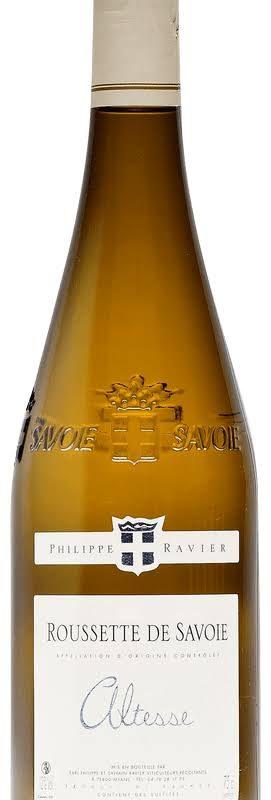 DOM RAVIER ROUSSETTE DE SAVOIE - 100% ALTESSE SAVOIE BLANC 75 CL