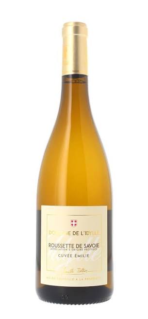 DOM DE L'IDYLLE CUVEE EMILIE - 100% ROUSSETTE SAVOIE BLANC 75 CL