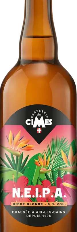 BRASSERIE DES CIMES NEW ENGLAND INDIAN PALE ALE NEIPA 75CL -6%