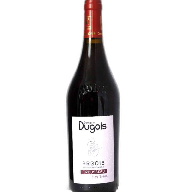 DOM DUGOIS LES TRIAS - 100% TROUSSEAU ARBOIS JURA 2021 ROUGE 75 CL
