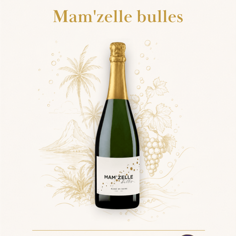 Mam 'Zelle Bulles Blanc de noir Méthode tradionelle 75 cl